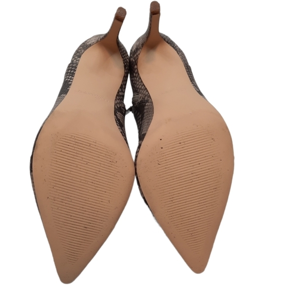 Fergalicious Goldie Bootie Snakeskin Stiletto Heel Size 7.5‎ Women's Shoes - Picture 6 of 13